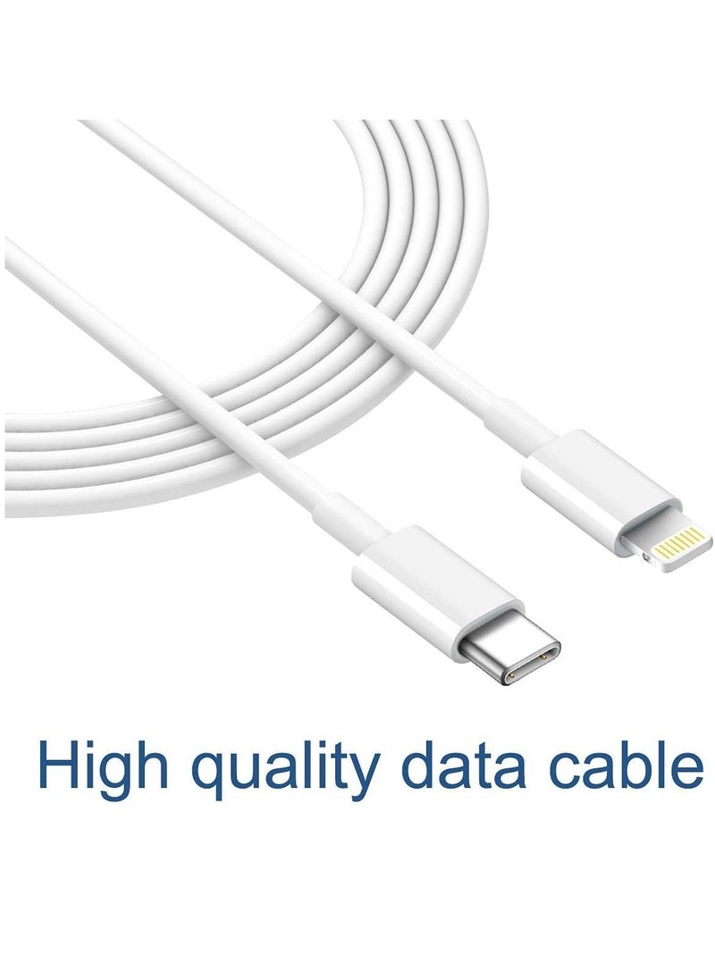 Generic - iPhone Fast Charger Lightning Cable [Apple MFi Certified] 2-Pack USB-C to Lightning Cable (6.6Ft) Fast Charging Compatible with iPhone14/14 Plus - Image 1