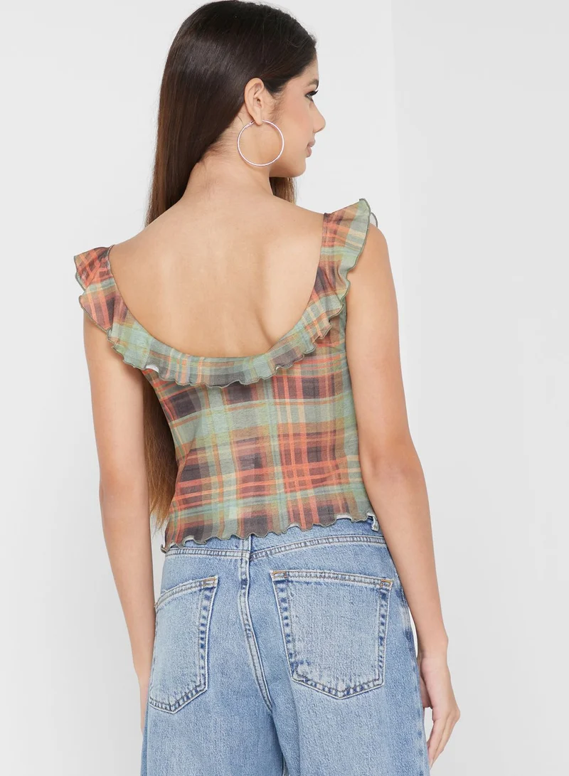 Topshop Petite Tie Detail Cami