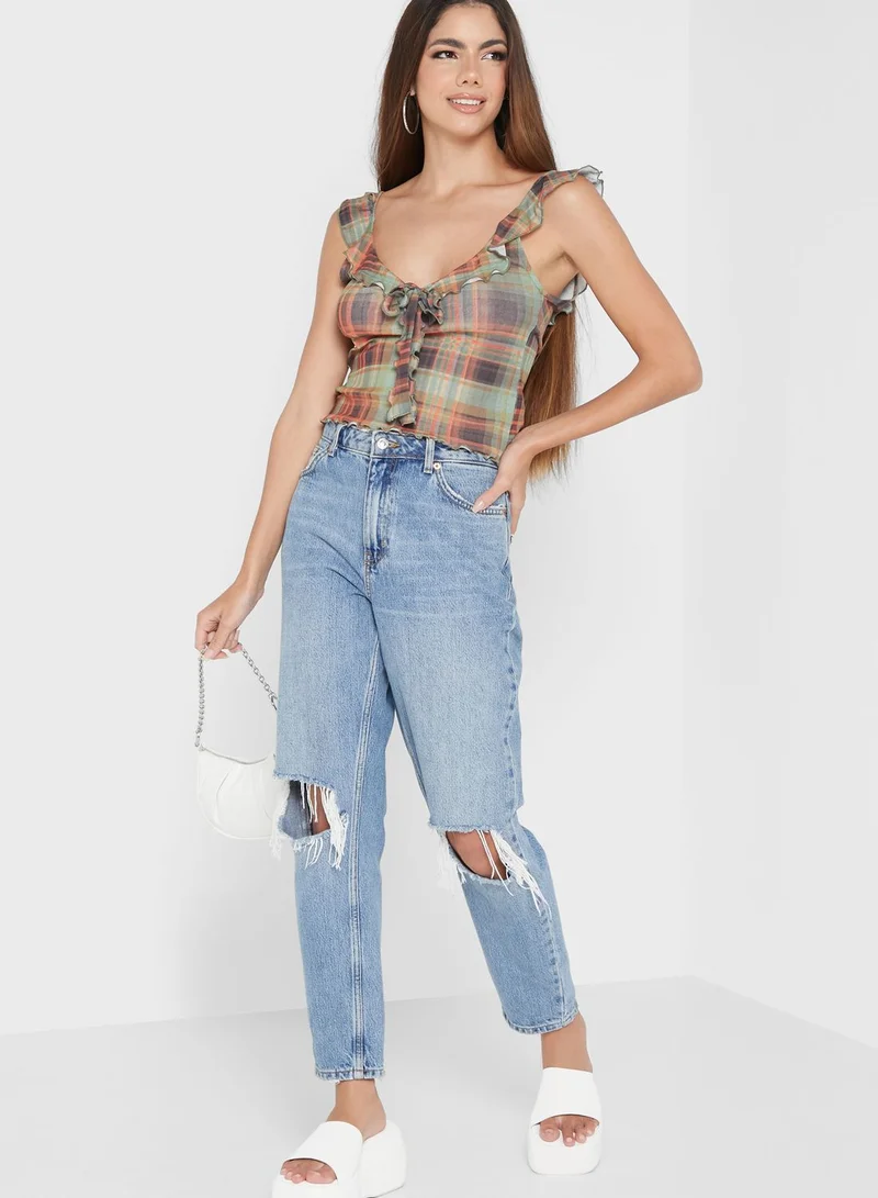 Topshop Petite Tie Detail Cami