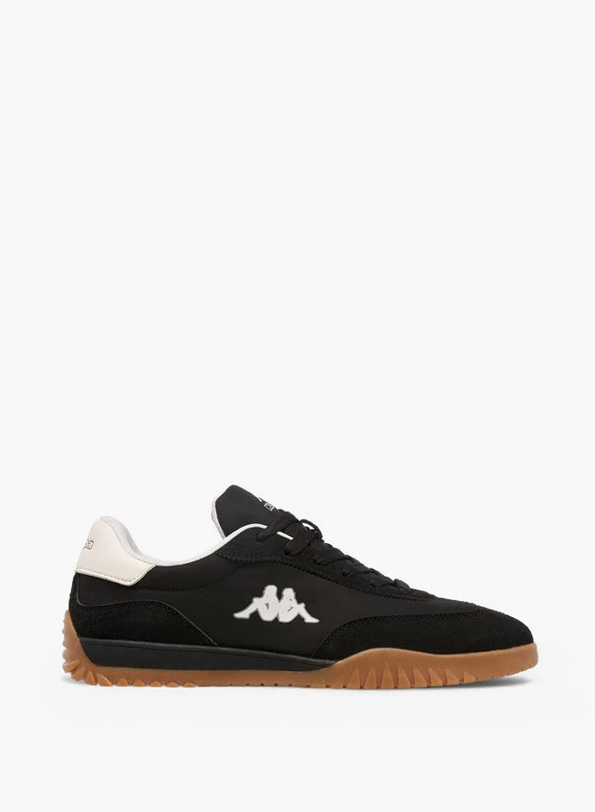 Men's Panelled Lace-Up Sneakers
