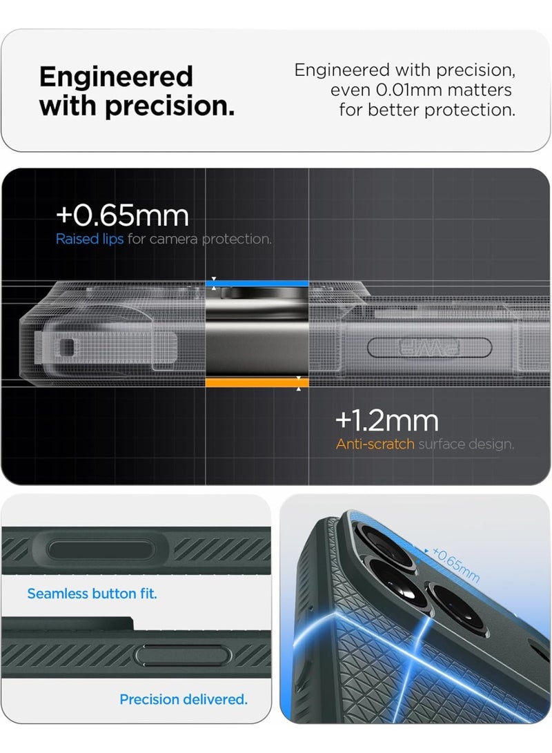 Spigen Liquid Air iPhone 17 Pro Max Case Cover (2025) - Abyss Green - Image 5