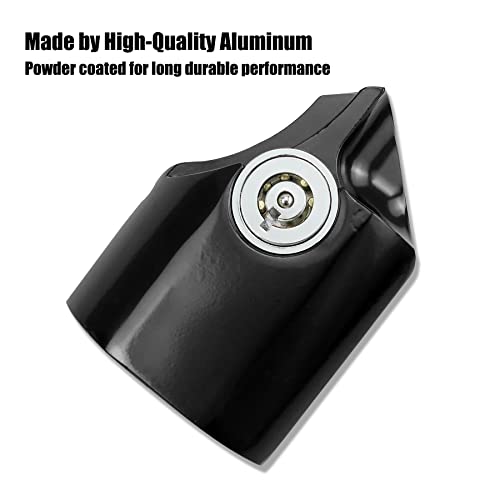 Tavaski Tailgate Anti-Theft Lock Fit for Toyota Tacoma 2016 2017 2018 2019 2020 2021 2022 2023, Truck Bed Tailgate Locks with Key Zinc Alloy Easy to Install -Black - Image 2