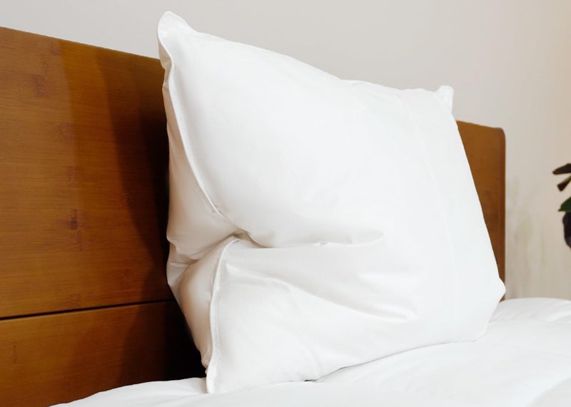 Pillowtex White Duck Down & Feather Pillow - Pillows with Soft-Medium Support for Side & Back Sleepers Queen Size - Image 3