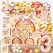 cocomigo 263pcs Young Wild and Three Party Decorations Boho Groovy Daisy 3rd Birthday Decorations for Girls with Balloon Arch Tableware Backdrop Banner Tablecloth Cake Topper Balloon Box Etc Serves 20 - Image 3