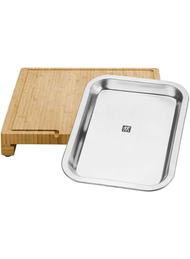 Zwilling لوح تقطيع BBQ+ مع صينية، 39x30 سم - Image 1