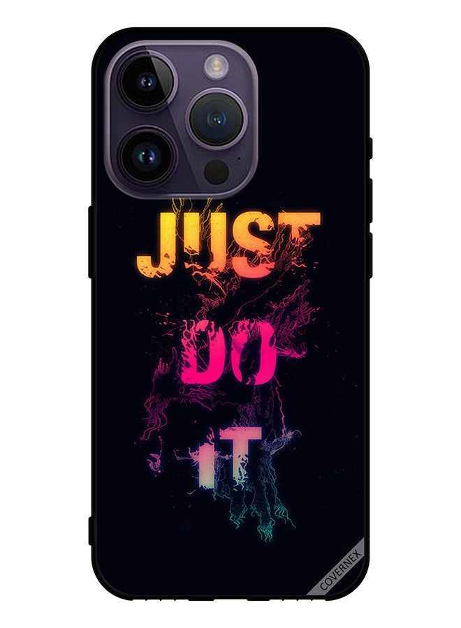 Covernex Protective Case Cover For Apple iPhone 14 Pro Just Do It - Image 1