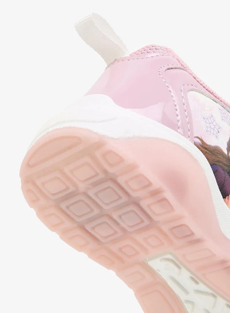 Disney PURPLE Girls Frozen Print Light-Up Sneakers for Women | Best Price UAE