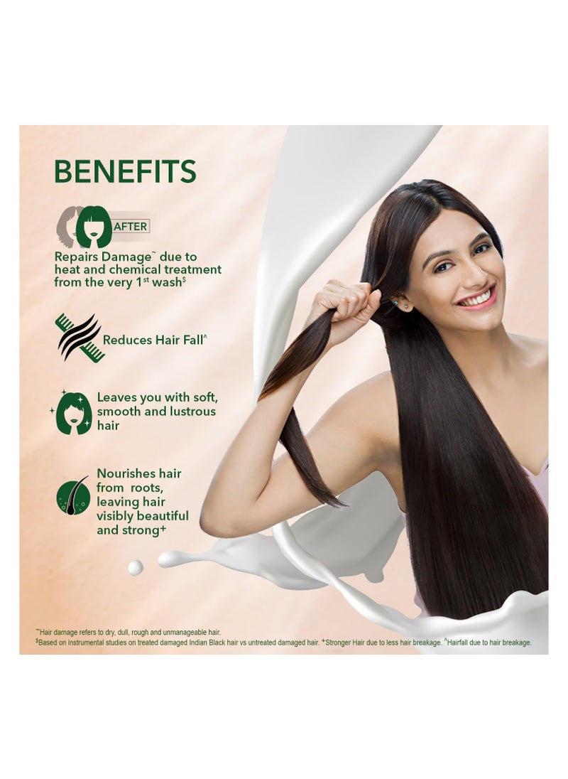 Damage Repair Shampoo with Milk Protein and 21 Ayurvedic Herbs, 340ml