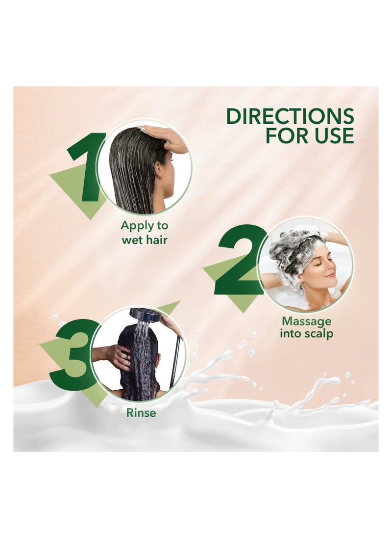 Damage Repair Shampoo with Milk Protein and 21 Ayurvedic Herbs, 340ml