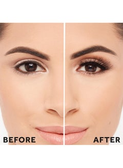 EYLURE Eylure False Lashes, Luxe Cashmere No. 8 with Adhesive Included, 1 Pair,Black  - Image 3