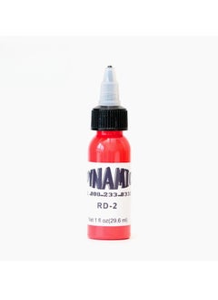 1pc Color Tattoo Ink, Smooth Consistent 30ml Tattoo Practice Color Tattoo Pigment, Vegan Friendly Tattoo Color Perfect For Lining And Shading, (RD-2 Dark Pink)