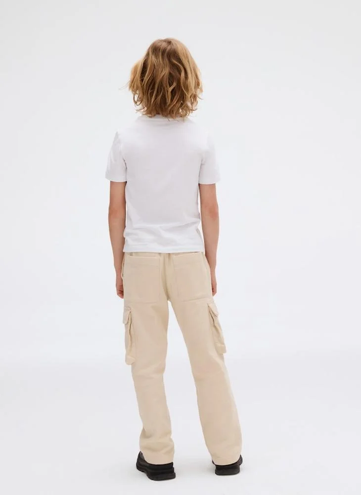 Calvin Klein Jeans Kids Logo Crew Neck T-Shirt