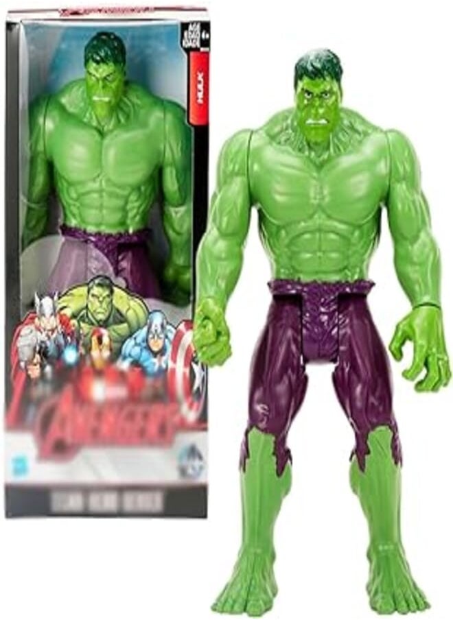 BESTZY BESTZY H-ulk Figures, H-ulk Anime Figures 29 cm, PVC Anime Figure, Collectibles Toy, Large Figure Hero Doll Ornaments Hand Model 