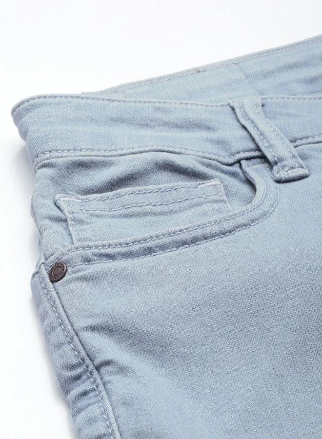 Freehand  Women Slim Fit Solid Mid Rise Jeans  | Best Price UAE
