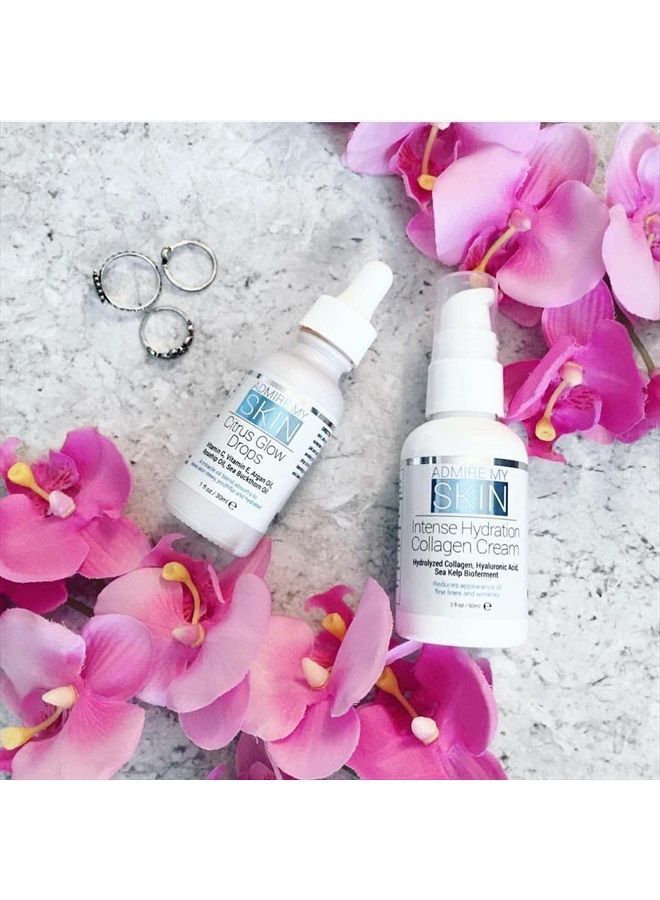 Admire My Skin Vitamin C Oil for Face Gua Sha Massage - Organic Facial Oil for Glowing Skin with Vitamin E Oil + Argan Oil + Rosehip Oils - This Oil for Face Provides You With A Dewy, Youthful Glow - Image 5