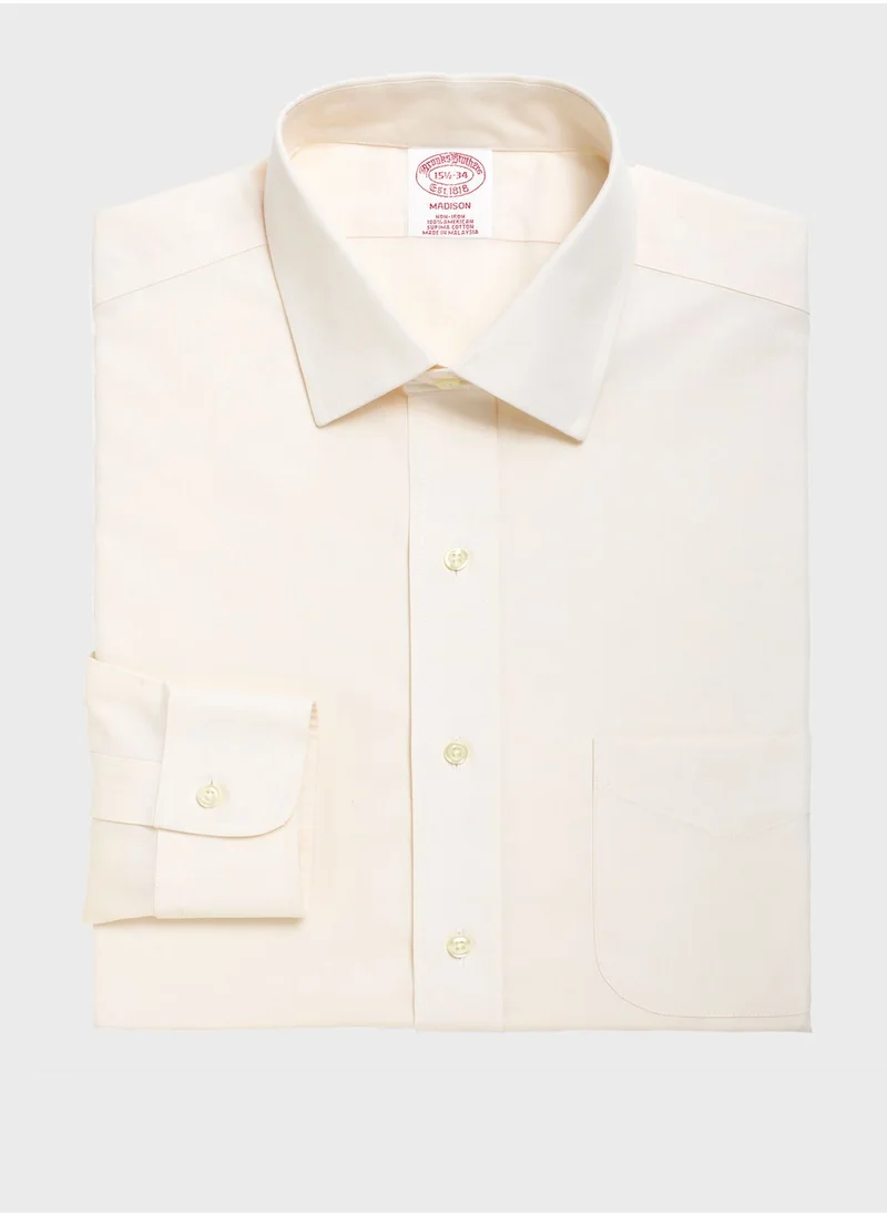Brooks Brothers Regular Fit Spread Collar Shirt