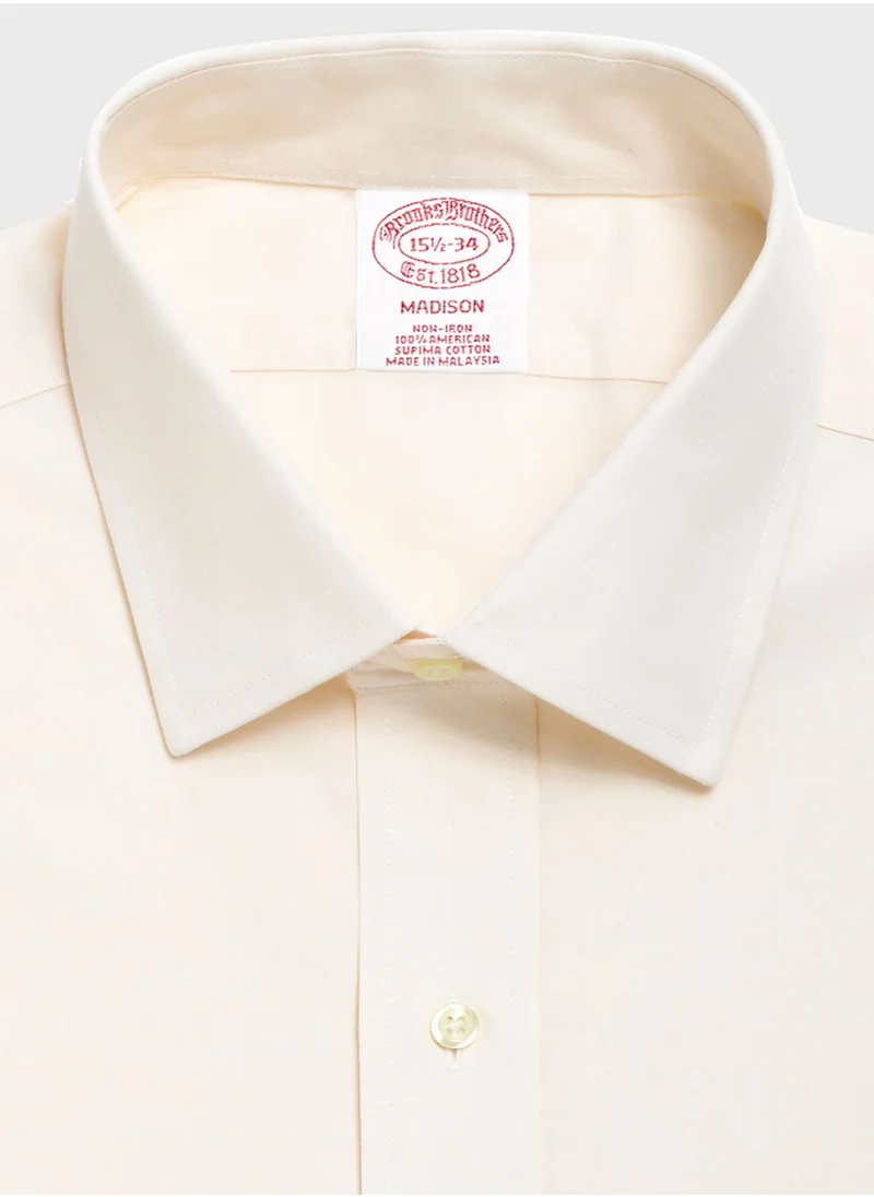 Brooks Brothers Regular Fit Spread Collar Shirt