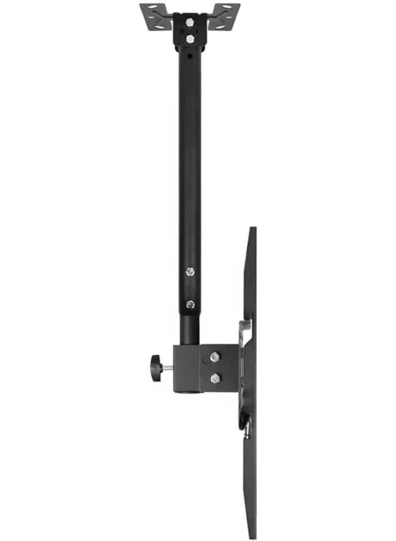 Adjustable Ceiling TV Mount for 26”–60” LED/LCD Screens – Full Motion Tilt & 360° Swivel – Steel Construction, Fits Multiple VESA Sizes, Holds up to 50kg - Image 2