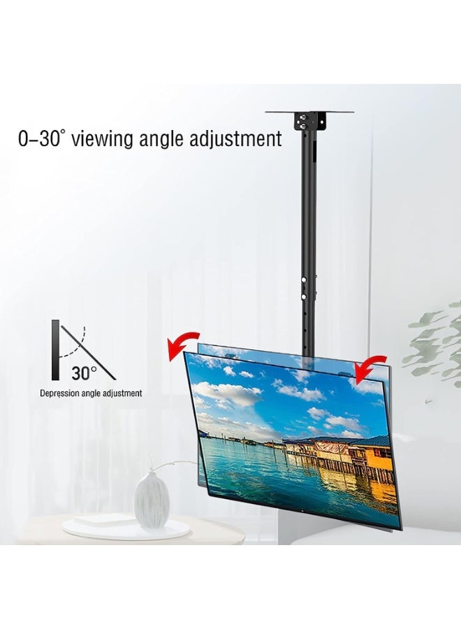 Adjustable Ceiling TV Mount for 26”–60” LED/LCD Screens – Full Motion Tilt & 360° Swivel – Steel Construction, Fits Multiple VESA Sizes, Holds up to 50kg - Image 5