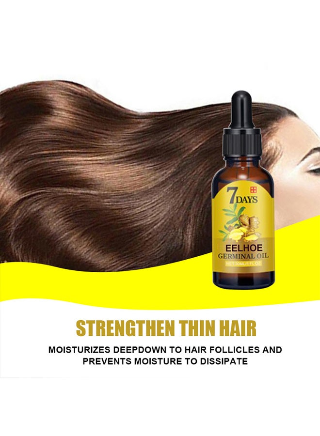 EELHOE Ginger Hair Conditioner, Hair Care Gentle Moisturizing Dry Hair Softening Conditioner - Image 2