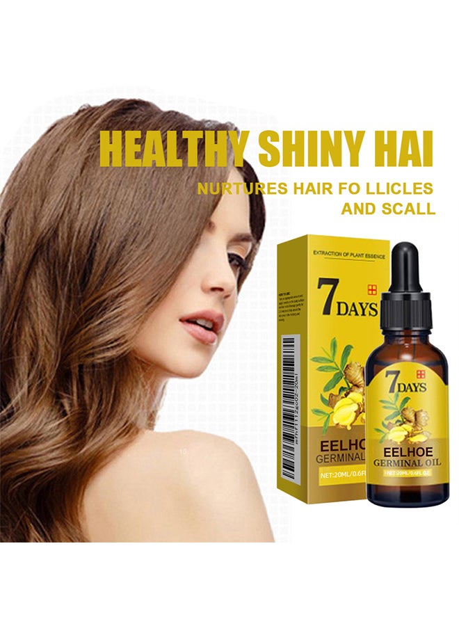 EELHOE Ginger Hair Conditioner, Hair Care Gentle Moisturizing Dry Hair Softening Conditioner - Image 1