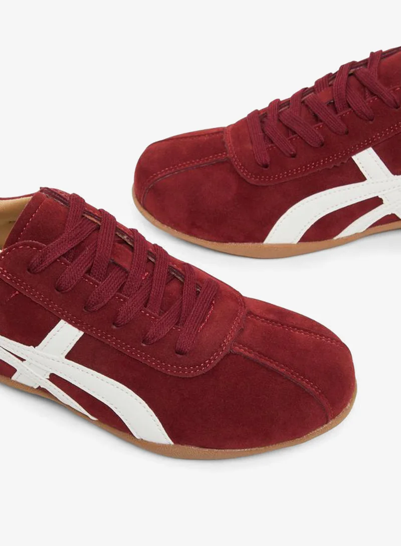 ستايلي حذاء سنيكرز شمواه برباط