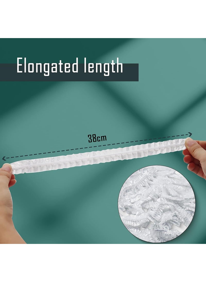 PURCHASE PLUSE PURCHASE PLUSE Freshkeeping Bags Food Storage Bags Pack of 100 Elastic Food Storage Bags Sealing Bags Food Cover Reusable Covers Waterproof Shower Cap Food Cover  - Image 4