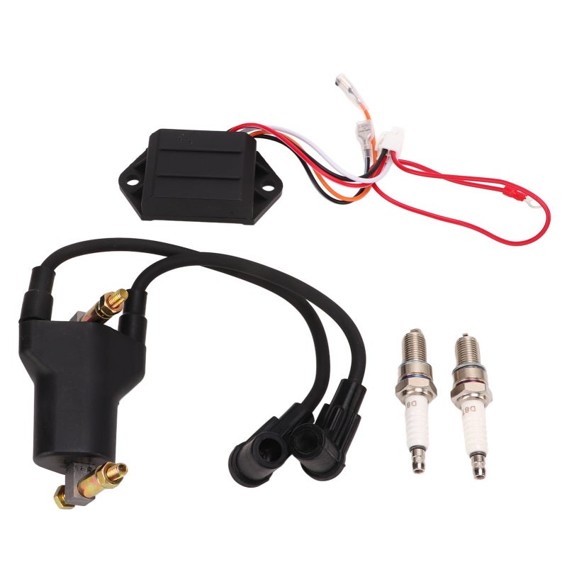 Golf Cart Ignition Coil Set: 1991-2002 EZGO 4 Cycle Gas Heavy Duty Durable ABS And Metal - Complete Kit CDI Ignitor And Coil For Golf Cart Repair - Image 3