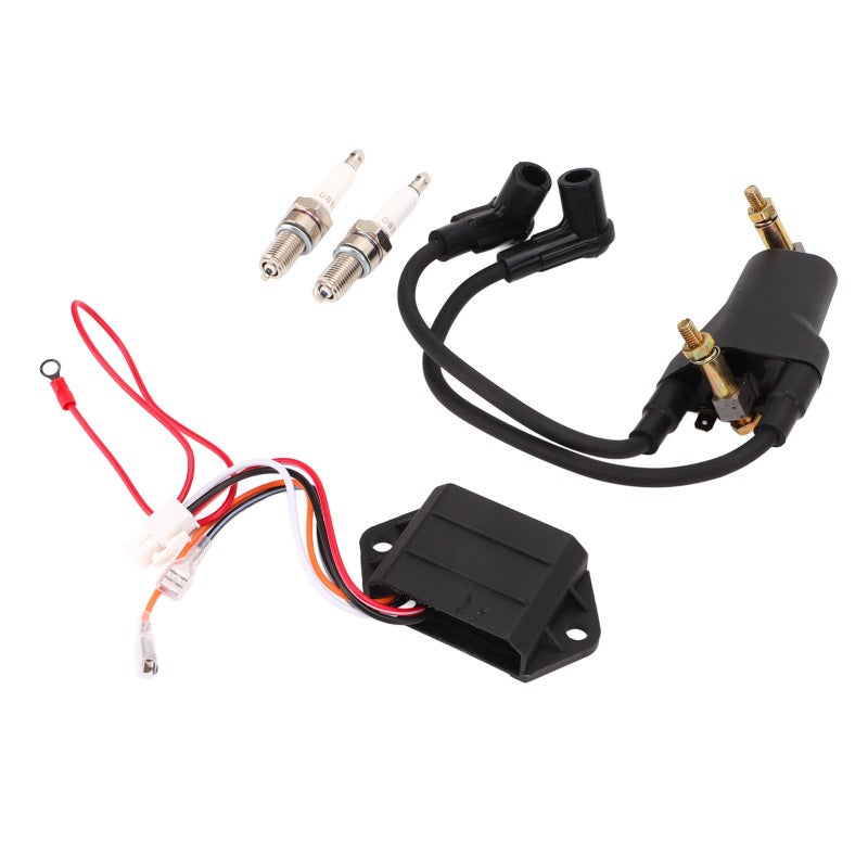 Golf Cart Ignition Coil Set: 1991-2002 EZGO 4 Cycle Gas Heavy Duty Durable ABS And Metal - Complete Kit CDI Ignitor And Coil For Golf Cart Repair - Image 4