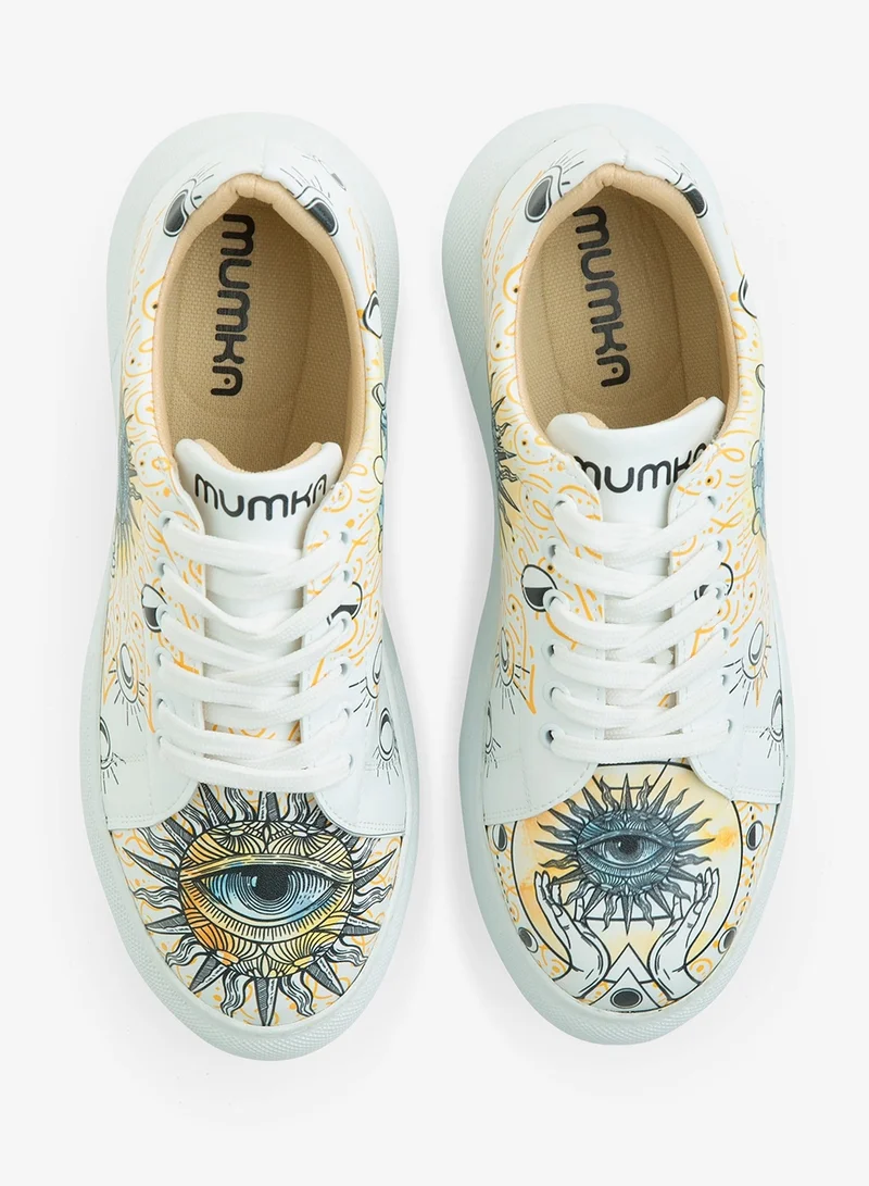 Mumka The Eye The Eye Sneakers for Women | Best Price UAE