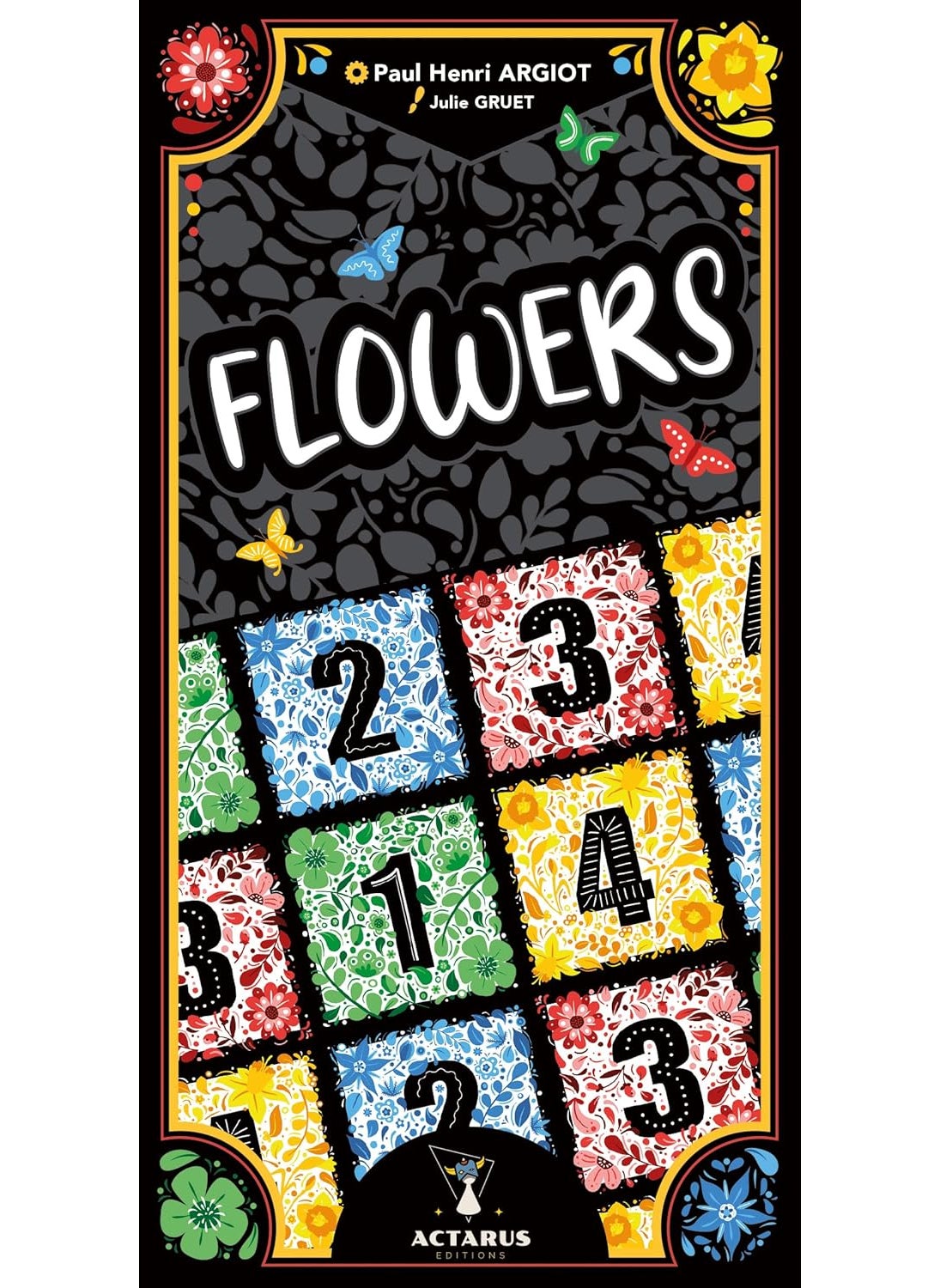 Asmodee Actarus Flowers Card Game  FastPaced ColorMatching Strategy Game Easy to Learn Fun Family Game for Kids  Adults Ages 7 14 Players 20 Minute Playtime Made  - Image 2