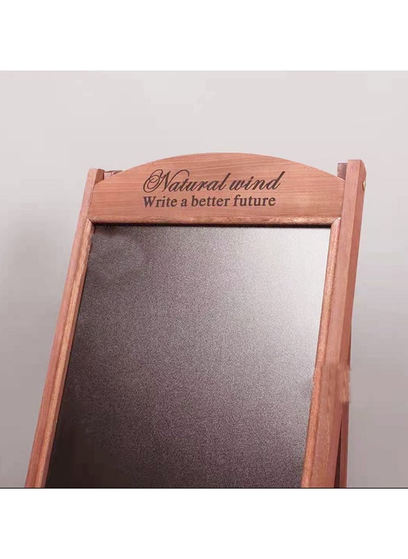 Wooden Blackboard Hand Writing Boards Wooden Writing Drawing Board With Stand Massage Board Ideal for Restaurants Menu Wedding Party Arts & Crafts Drawing Greetings - pzsku/Z826FBF8FD0162428DCE5Z/45/_/1722266772/800773b4-dd6f-4251-b278-2d2829e71c08