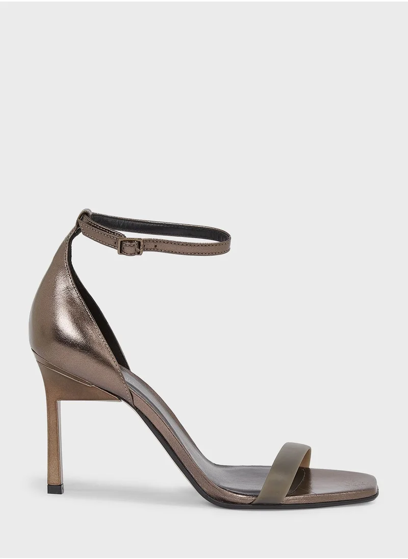 CALVIN KLEIN Geo Ankle Strap Sandal