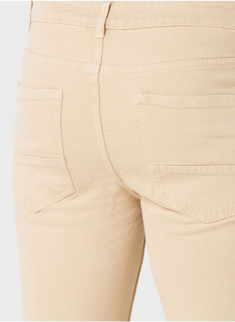 Seventy Five - Slim Fit Overdyed Jeans - Image 1