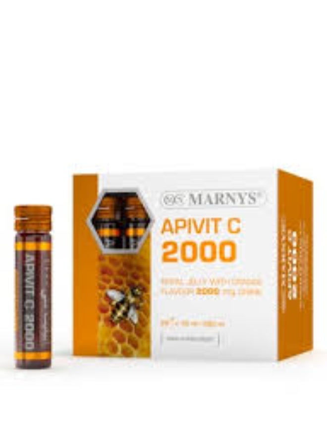 marnys apivit c  2000  royal jelly with orange flavour 2000 mg drink - Image 3