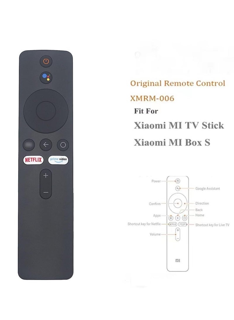 VIUAUAX Replacement Remote Control，Remote Control for Xiaomi Mi TV Stick/MI Box 4S 4K, Replacement Remote Control for Xiaomi Mi TV Stick with Bluetooth and Voice Control - Image 4