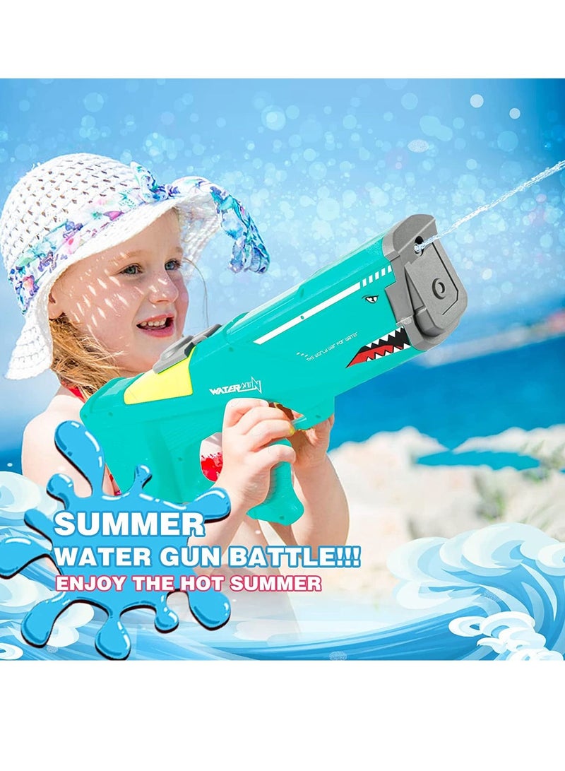 GENNEXT Automatic Electric High Pressure Water Toy Gun Outdoor Beach Summer Pool Toys For kids And Adult With Rechargeable Battery - Image 1