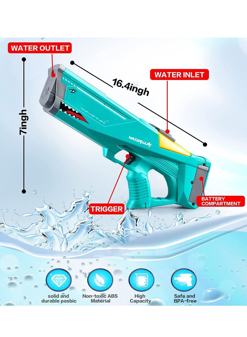 GENNEXT Automatic Electric High Pressure Water Toy Gun Outdoor Beach Summer Pool Toys For kids And Adult With Rechargeable Battery - Image 4