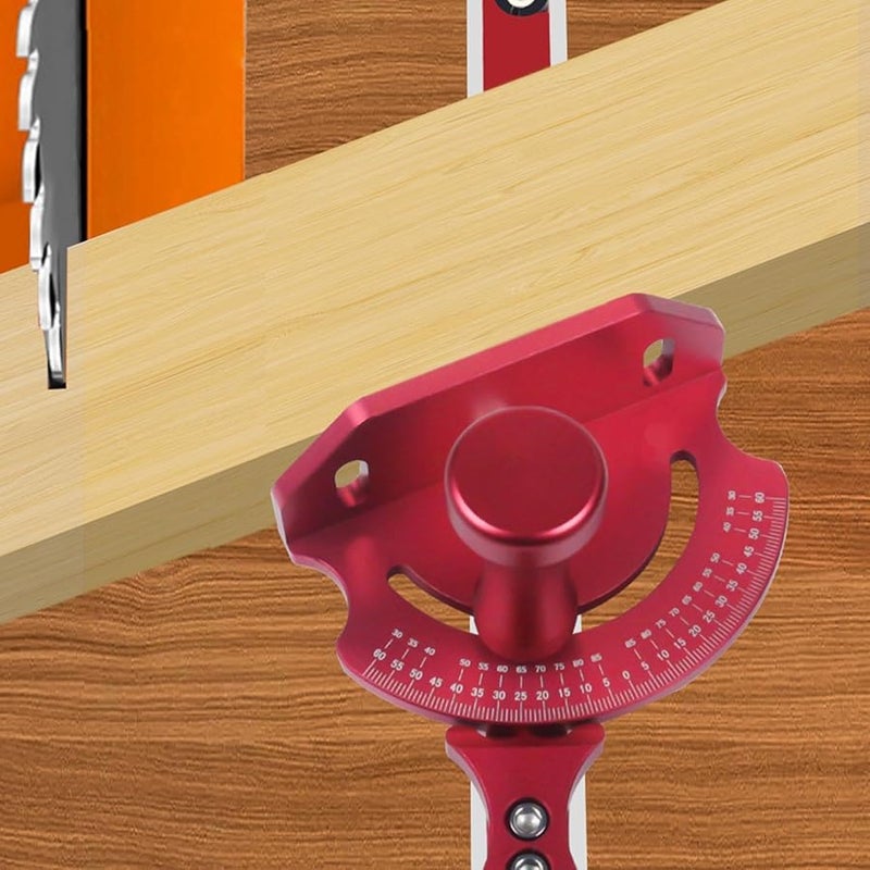 نظام سياج منقلة الألومنيوم الأحمر الدقيق لمناشير الطاولة وطاولات الراوتر - Image 4