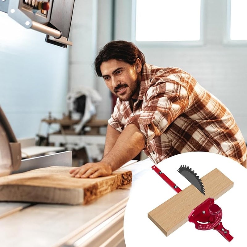 نظام سياج منقلة الألومنيوم الأحمر الدقيق لمناشير الطاولة وطاولات الراوتر - Image 3