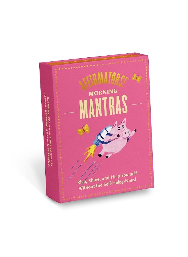 Knock Knock Affirmators! Mantras (Morning) Card Deck  - Image 2