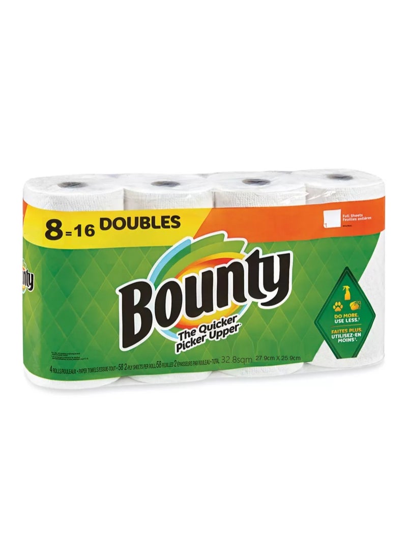 Bounty Select-A-Size Paper Towels White 8 Count  - Image 1
