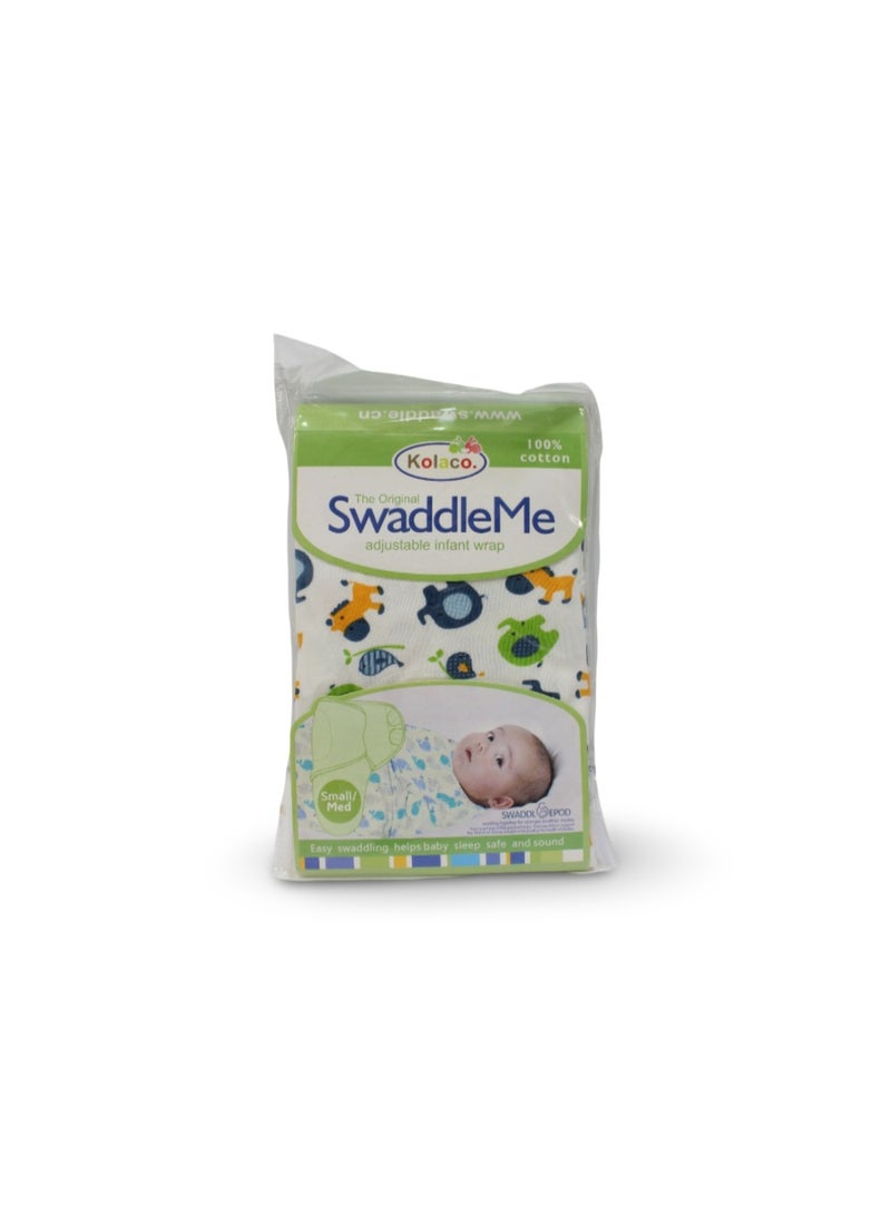 كولاكو لفافة كولاكو - لون أبيض كريمي بنقشة حيوانات - Image 2