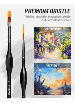 Miniature Paint Brushes Dry Brush - 12Pcs Model Paint Brush Set For Acrylic Watercolor, Micro Detail Paint Brushes & Dry Brush Set For Warhammer 40K, Miniature Model, Citadel,Paint By Number - pzsku/Z827058BE437ABEFFE31BZ/45/_/1732780875/1fd24882-7b80-4ba1-b5d9-b3a3e438da6a