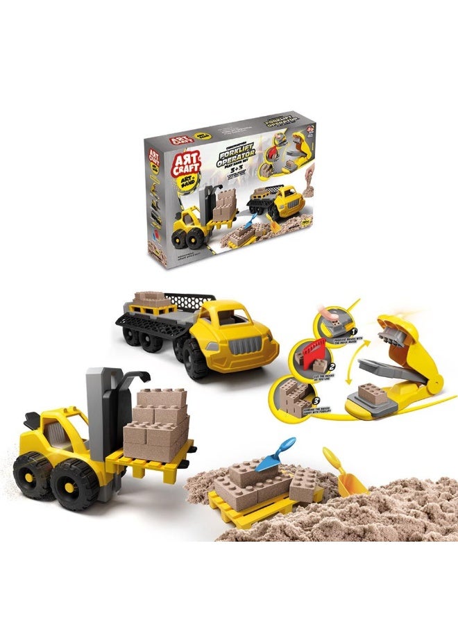 ديدي مجموعة ألعاب الرمل لمشغل الرافعة الشوكية