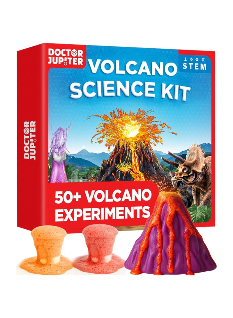 Doctor Jupiter Erupting Volcano Science Kit for Kids Ages 8+ | Birthday Gift Ideas for Boys 8-9-10-11-12 Year Olds | STEM Learning & Educational Science Projects - Image 1