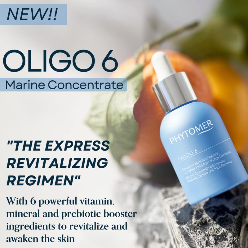Phytomer OLIGO 6 Face Moisturizing Gel Serum | Powerful Hydrating Face Moisturizer Gel | Advanced Vitamin, Mineral, & Prebiotic Skin Boosters | Revitalize & Awaken Dull, Dry Skin | 30ml - Image 2