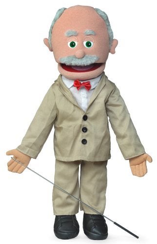25 Pops Hispanic Grandfather Full Body Ventriloquist Style Puppet