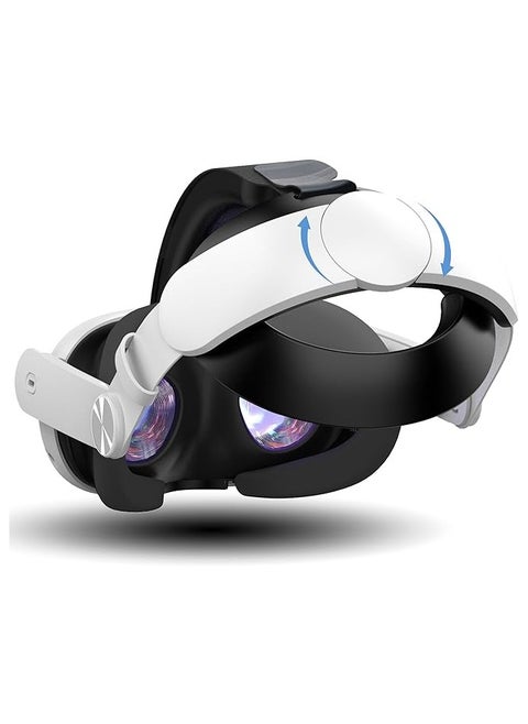 DamonLight Quest 3 Head Strap Compatible with Oculus Quest 3, 2023 Released, Adjustable Comfortable headsets Elite Replacement Strap for Quest 3