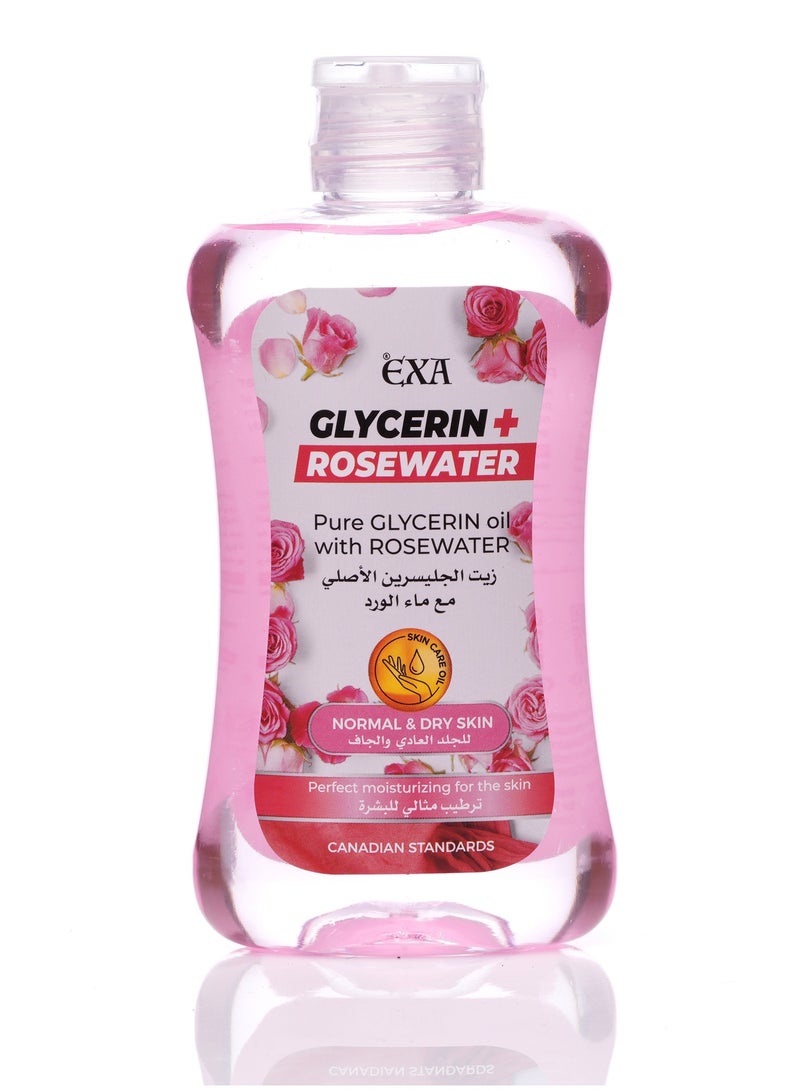 EXA Two Pieces of Pure Glycerin Oil with Rosewater 200 ml - Image 2